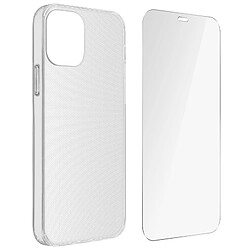 Coque Apple iPhone 12 Pro Max Souple Film Écran Verre Trempé 4Smarts transparent