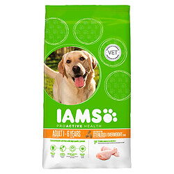 Iams Chien Adult Light Poulet 