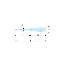 Facom Tournevis PROTWIST pour vis Torx Plus Tamper Resistant IPR10