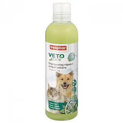 Beaphar Shampoing répulsif antiparasitaire Vétonature pour chien et chat 250 ml