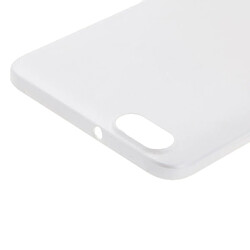 Wewoo Coque arrière blanc pour Huawei Honor 4X pièce détachée remplacement de la couverture arrière de la batterie pas cher