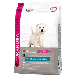 EUKANUBA Croquettes au poulet - 2,5kg - Pour West Highland Terrier 