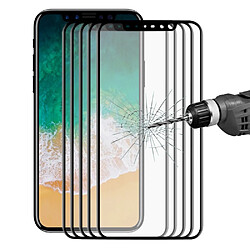 Protecteur écran en verre trempé pour Apple iPhone X 