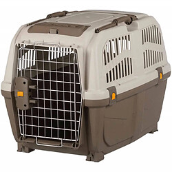 TRIXIE Boîte de transport pour animaux de compagnie Skudo S-M Taupe