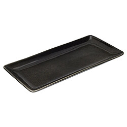 Ac-Deco Plat à cake - L 33 cm x l 15 cm - Noir