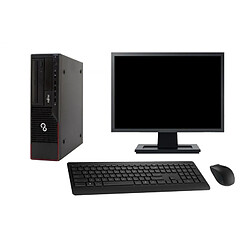 PC Fujitsu E910 DT Ecran 27" Intel G630 RAM 16Go Disque Dur 2To Windows 10 Wifi - Occasion