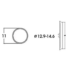 Bandages de roues H0 Roco 40070 (10) 