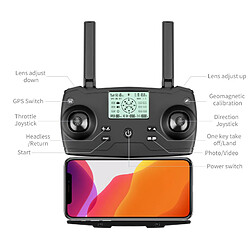 Avis Universal X17 Drone professionnel Caméra GPS HD 6K Quadcopter FPV Photographie 5G WiFi Hélicoptère 2 axes Wanpaiba sans brosse Dern