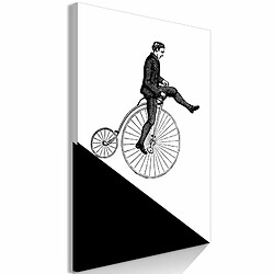 Paris Prix Tableau Imprimé Cyclist 60 x 90 cm 