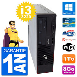 PC Fujitsu Esprimo E910 DT Intel i3-3220 RAM 8Go Disque Dur 1To Windows 10 Wifi - Occasion