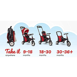 Smartrike Trike STR5 Evolutif Pliable 7 en 1 Rouge