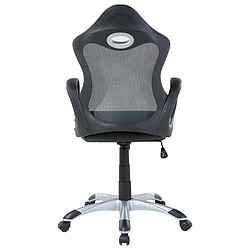 Beliani Chaise de bureau Gris iCHAIR pas cher