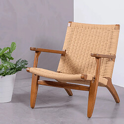 Nest Dream Fauteuil Nordic avec accoudoirs en bois de noyer - Liam