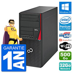 PC Tour Fujitsu Esprimo P720 Intel G3220 RAM 32Go Disque 500Go Windows 10 Wifi - Occasion