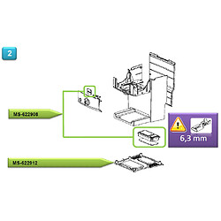 Krups SOCLE SOCLE pour PIECES PREPARATION DES BOISSONS PETIT ELECTROMENAGER KRUPS - MS-622912