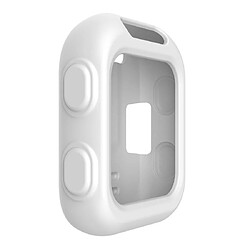 Wewoo Boîtier de montre Housse de protection en silicone pour Garmin Approach G10 Golf Blanc