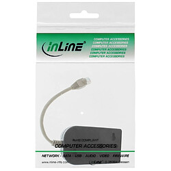 Avis Distributeur ISDN InLine®, 8x RJ45 Bu, 15cm, avec résistances de pull-up