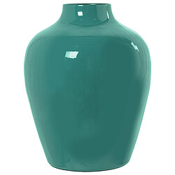 Vase Alexandra House Living Vert foncé Métal 21 x 21 x 26 cm