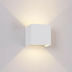 Avis Luminaire Center Applique de jardin Davos Sable blanc 10 Cm