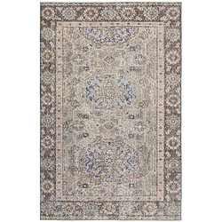 Vidal Tapis de laine 193x124 gris Ultra Vintage 