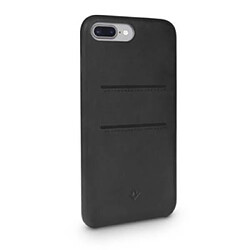 Twelve south Coque Relaxed Leather Cuir pour iPhone 7Plus/8Plus Noir 