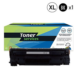 TONER SERVICES Compatible HP 83X Toner Noir CF283X (HT83X/Canon CRG737) 