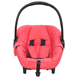 vidaXL Siège d'auto pour bébé Rouge 42x65x57 cm