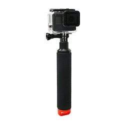 Wewoo Poignée flottante pour GoPro HERO5 Noir Déclencheur d'obturation + Flottant Main Grip Bâton flottabilité avec sangle anti-perte ajustable et vis et clé pas cher