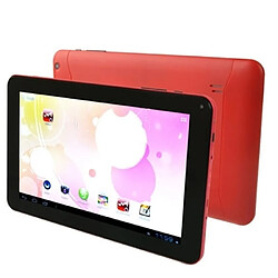 Wewoo Tablette Tactile rouge 9 pouces Android 4.0 Tactile, 1 Go + 8 Go, 4.0 AllWinner A33 Quad Core 1,2 GHz, WiFi