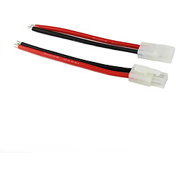 Avis 3 Paires Tamiya Plug Mâle Femelle Câble Adaptateur Connecteur 14awg 10cm pour RC Voiture Lipo