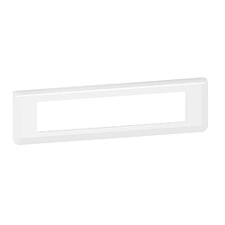 enjoliveur - 10 modules - blanc - legrand mosaic 078810l