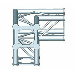 ASC 2531 / Angle 3 départs 90 degrés 0m50 x 0m50 x 0m50 ASD 