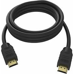 Vision TC 10MHDMI/BL câble HDMI 10 m HDMI Type A (Standard) Noir (VISION Professional - HDMI with Ethernet cable - HDMI (M) to HDMI (M) - 10 m - black - 4K support) 