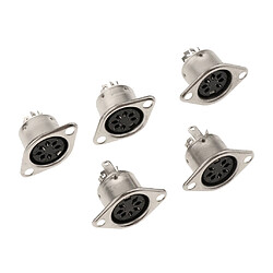 Avis DIN Mini Pin Femelle Prise Audio Connecteur Socket pour Clavier / Souris DIY 7 Broches