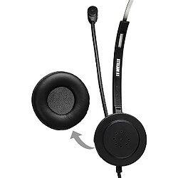 Avis Adesso XTREAM-P1, Single-Sided USB Wired Headset with Built-in Microphone