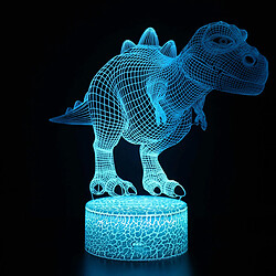 Universal Lumière de nuit à LED 3D, décoration de bureau en 16 couleurs, lumière de nuit lointaine à toucher USB, meilleur cadeau d'anniversaire de Noël pour les garçons, les filles, les enfants(Coloré)