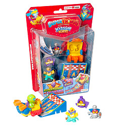 Ensemble de 4 figurines SuperThings Kazoom Kids Sliders 