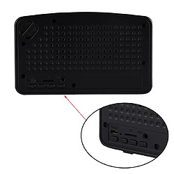 Yonis Enceinte Bluetooth Portable Sans Fil V4.2 Stéréo Avec Lanière Micro Intégré Support Appels Mains-Libres Carte TF AUX FM Distance Bluetooth 10m pas cher