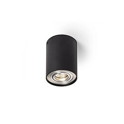 RENDL Plafonnier Milano 1x35W GU10 Noir Aluminium 