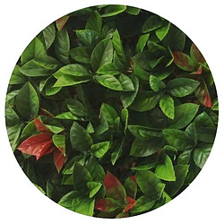 Jet7Garden Plaques clipsables de feuillage artificiel 3m² (Lot de 12) Red Robin.