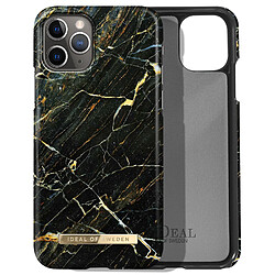 iDeal of Sweden Coque pour iPhone 11 Pro Marbré Luxe Ultra fine Port Laurent Marble Noir / Or 