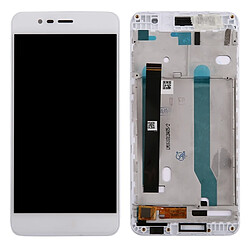 Wewoo Pour Asus ZenFone 3 Max blanc / ZC520TL / X008D écran LCD + tactile Digitizer Assemblée avec cadre pièce détachée