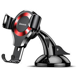 Wewoo Support Voiture rouge pour iPhone, Galaxy, Sony, Lenovo, HTC, Huawei et autres Smartphones Universel 360 Degrés Rotation Osculum Type Gravity Car Mount de Téléphone,