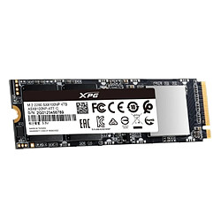 ADATA XPG SX8100-4 Disque Dur SSD Interne 4To M.2 2280 PCIe 3500Mo/s Noir