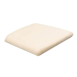 Housses De Coussin De Siège De Chaise Carrées Extensibles Housse 40-50 Cm Beige pas cher