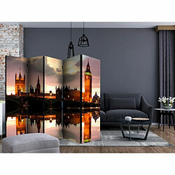 Paris Prix Paravent 5 Volets Big Ben in the Evening, London 172x225cm