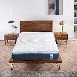 Avis Sensoreve Matelas Ypsilon Equilibré, latex et mémoire de forme - 140x190cm - Épaisseur 28cm-Soutien Tonique Parfait & Enveloppant