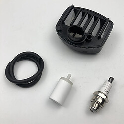 Filtre À Air avec Filtres À Carburant et Spark Plug Tune up Entretien Service Kit pour Husqvarna 357, 357XP, 359 tronçonneuse pas cher