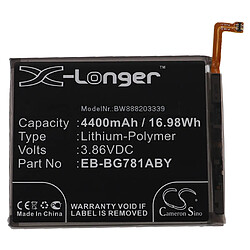 vhbw Batterie remplacement pour Samsung GH82-24205A pour smartphone (4400mAh, 3,86V, Li-polymère)