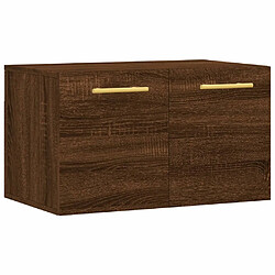 vidaXL Armoire murale Chêne marron 60x36,5x35 cm Bois d'ingénierie